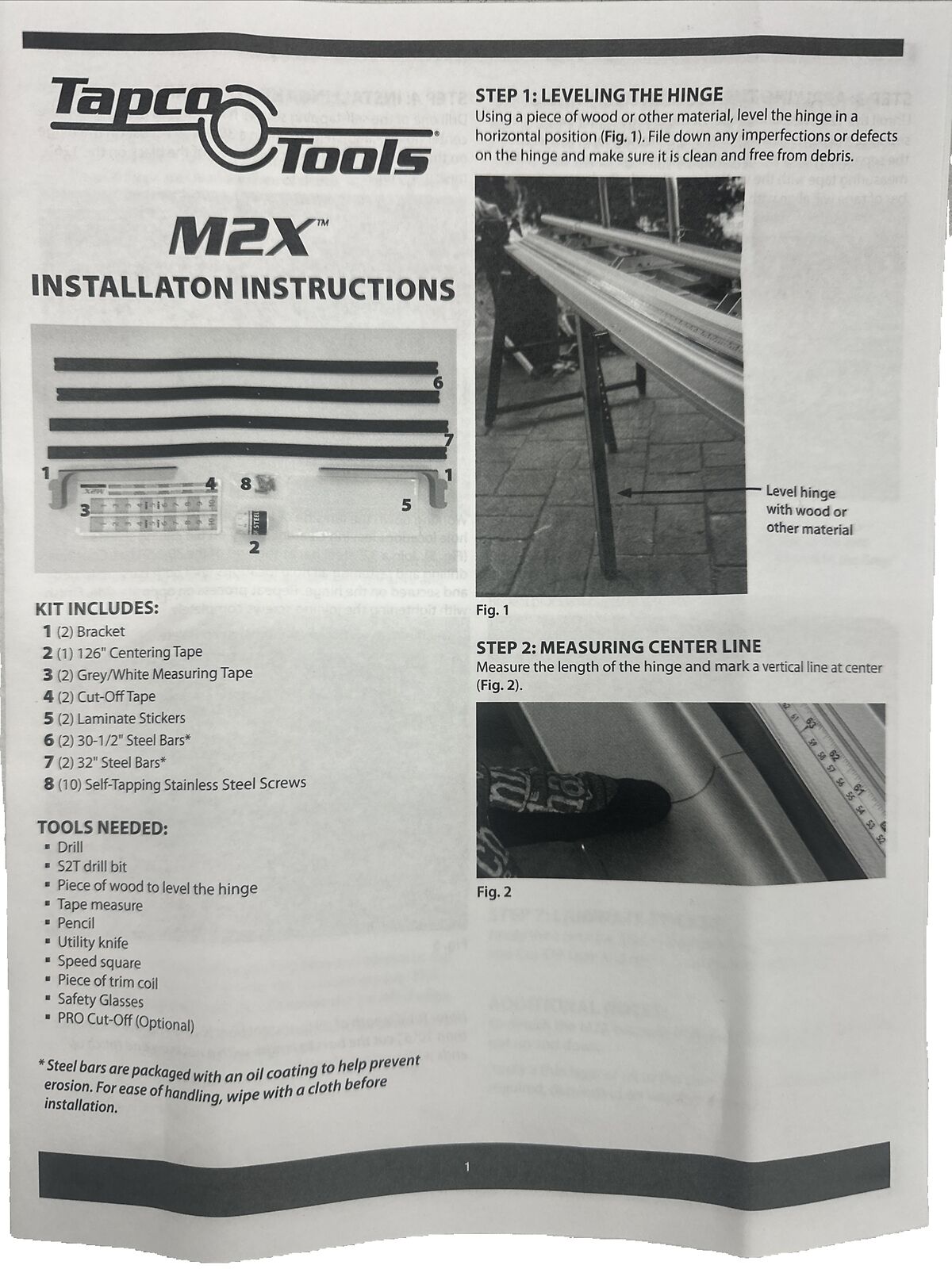Tapco Tools M2X Measuring Gauge