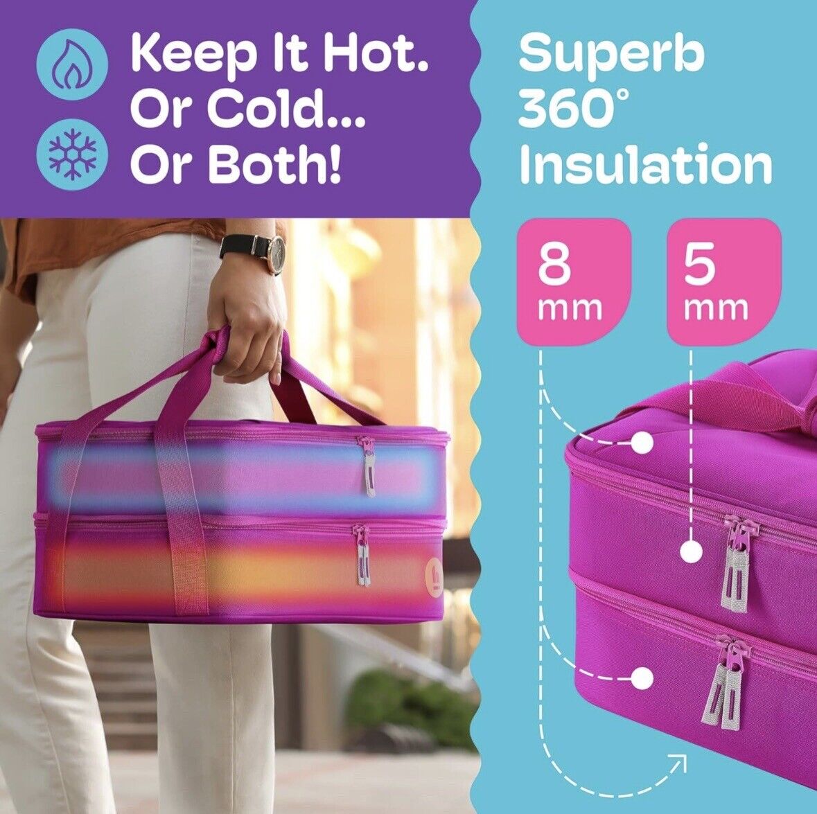 Handle IT Expandable Casserole Carrier