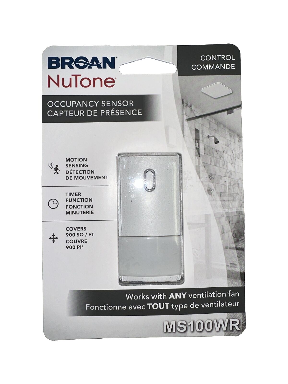 Broan NuTone MS100WR Occupancy Sensor