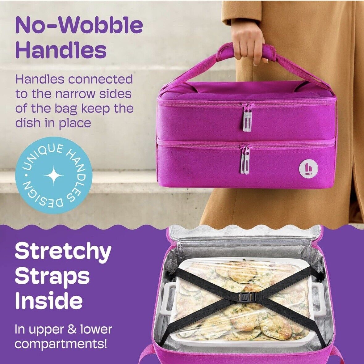 Handle IT Expandable Casserole Carrier