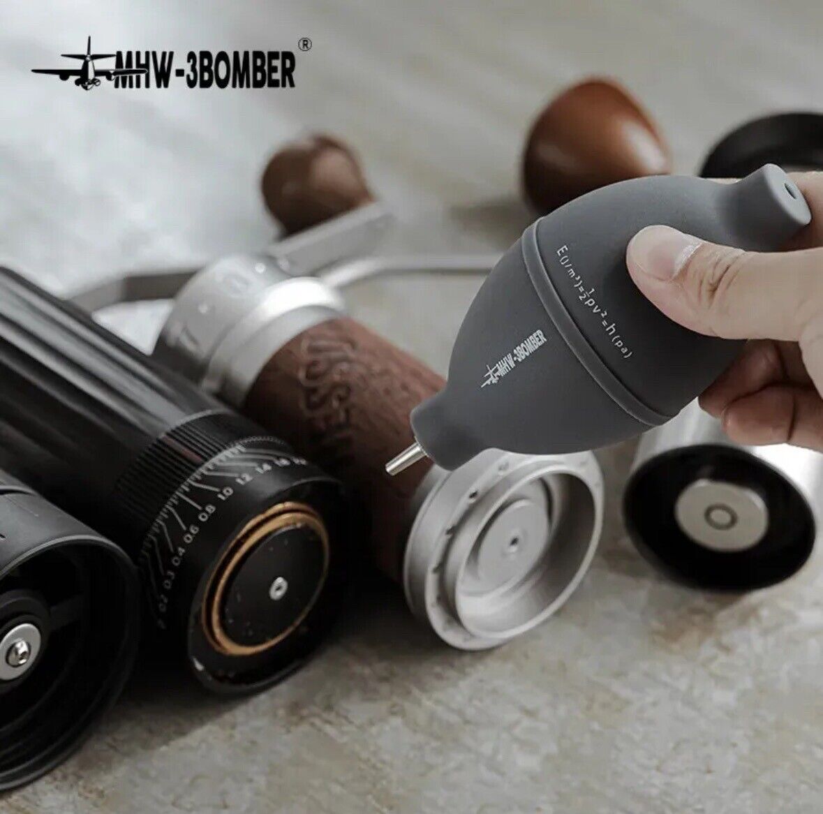 Air Blaster Coffee Grinder Cleaning Tool