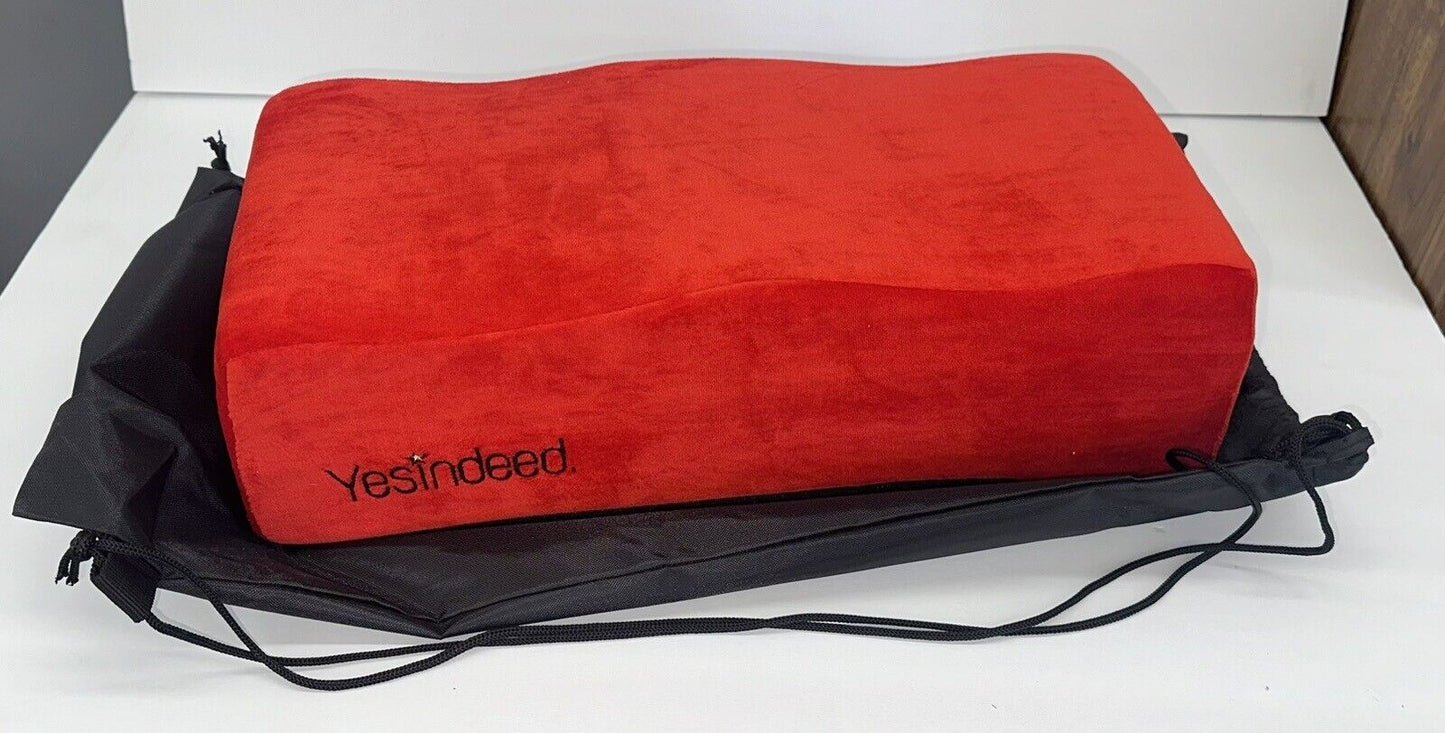 YESINDEED The Original Brazilian Butt Lift Pillow, Red-NEW!!
