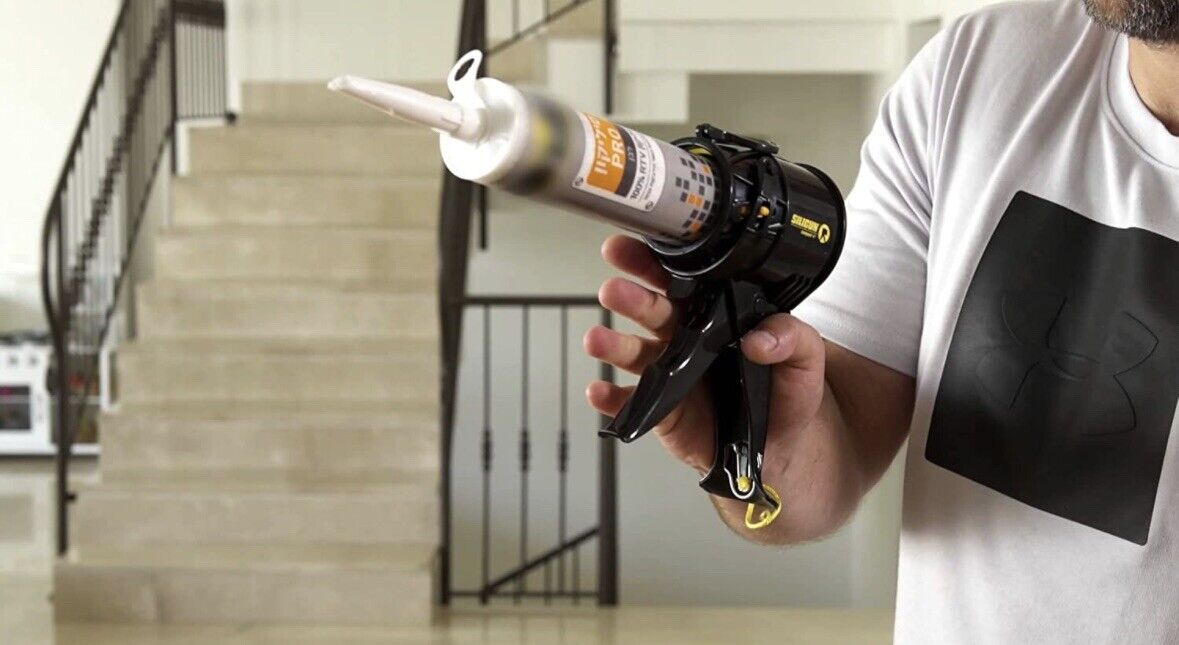 10 Pack- SILIGUN -4” Compact Heavy-Duty Drip-Free Caulk Gun Tool for 10oz Tubes