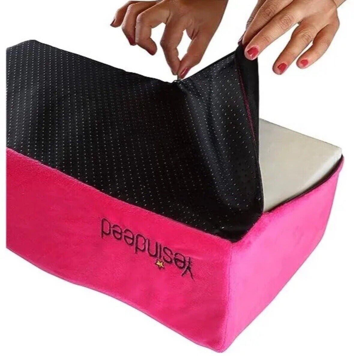 YESINDEED The Original Brazilian Butt Lift Pillow, Red-NEW!!