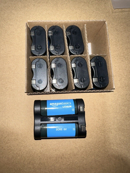2-8 Packs (16) Amazon Basics 2CR5 High-Capacity 6 Volt Photo Lithium Batteries