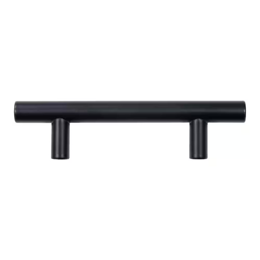 30-PACK MSI Simple Bar 3" Center-to-Center Matte Black Cabinet Drawer Pull