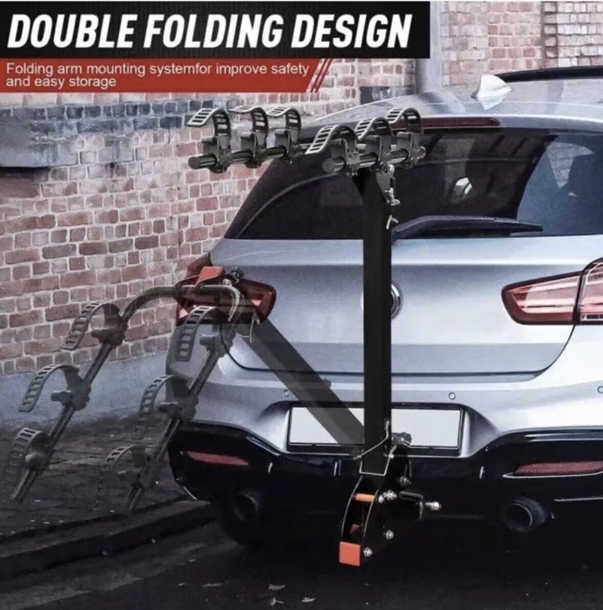 Bike Hitch Rack 3 Bike Rack For Car Foldable