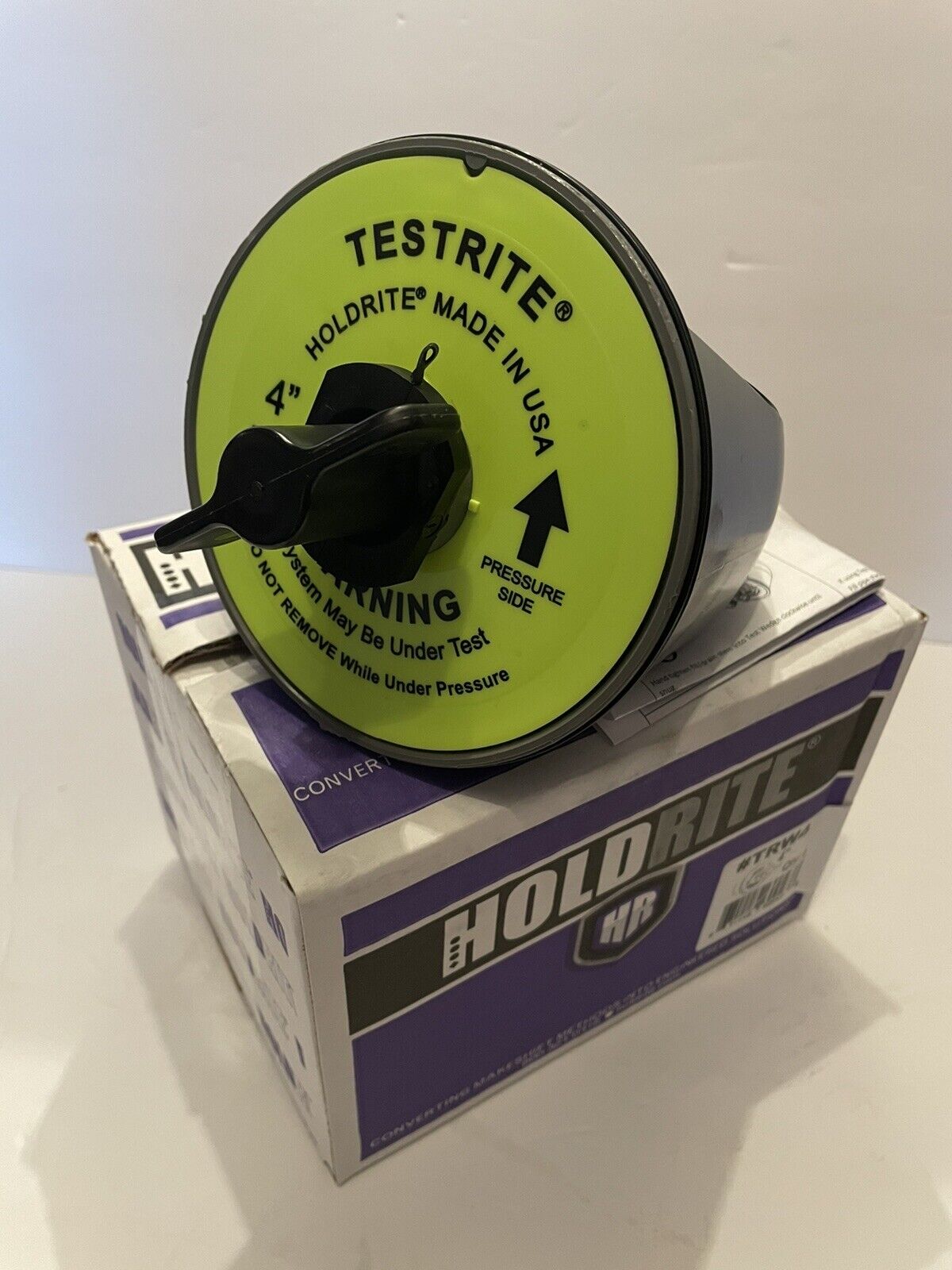 Holdrite TESTRITE 4 in. Test Wedge with Valve #TRW4