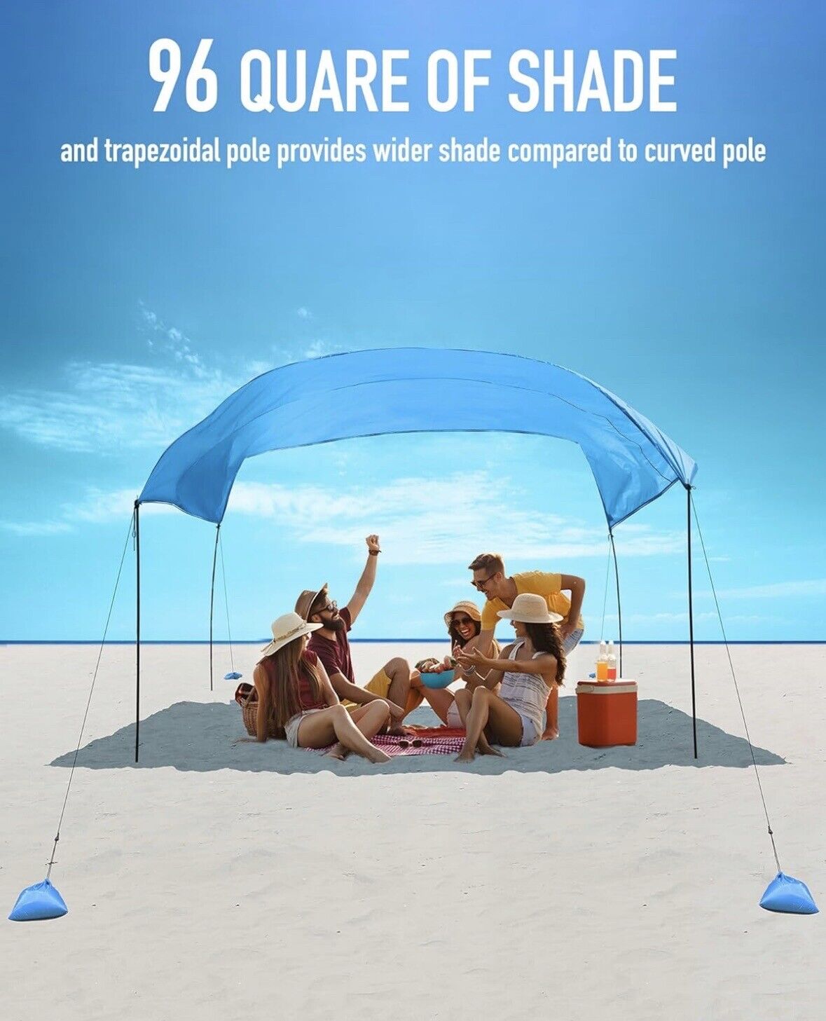 Sunbrez Beach Tent Shade