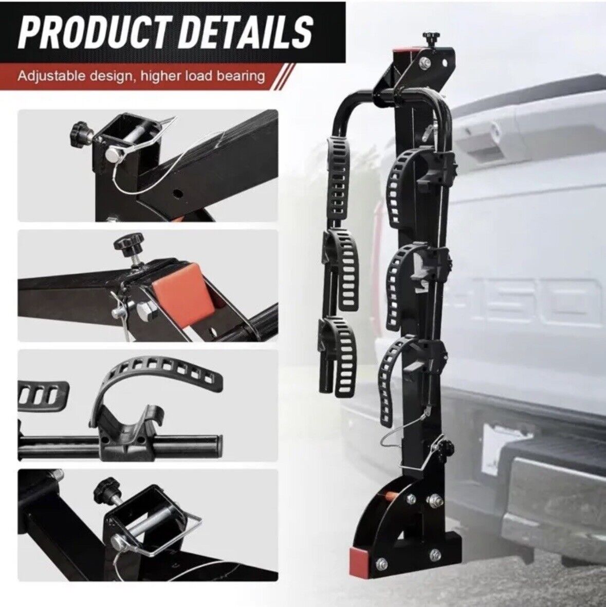 Bike Hitch Rack 3 Bike Rack For Car Foldable