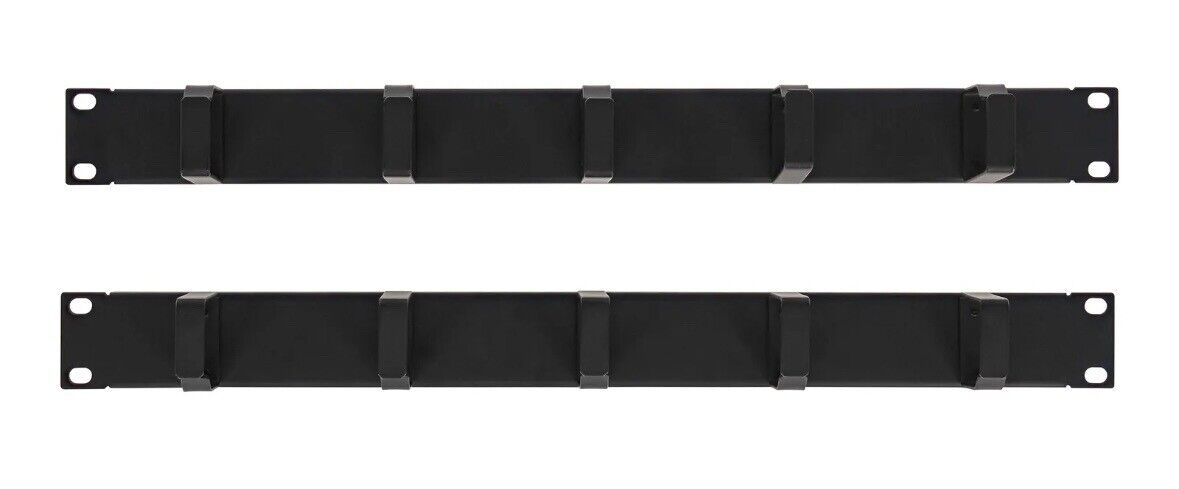 BISupply Cable Management Under Desk Wire Tray - 2-Pack Cord Organizer