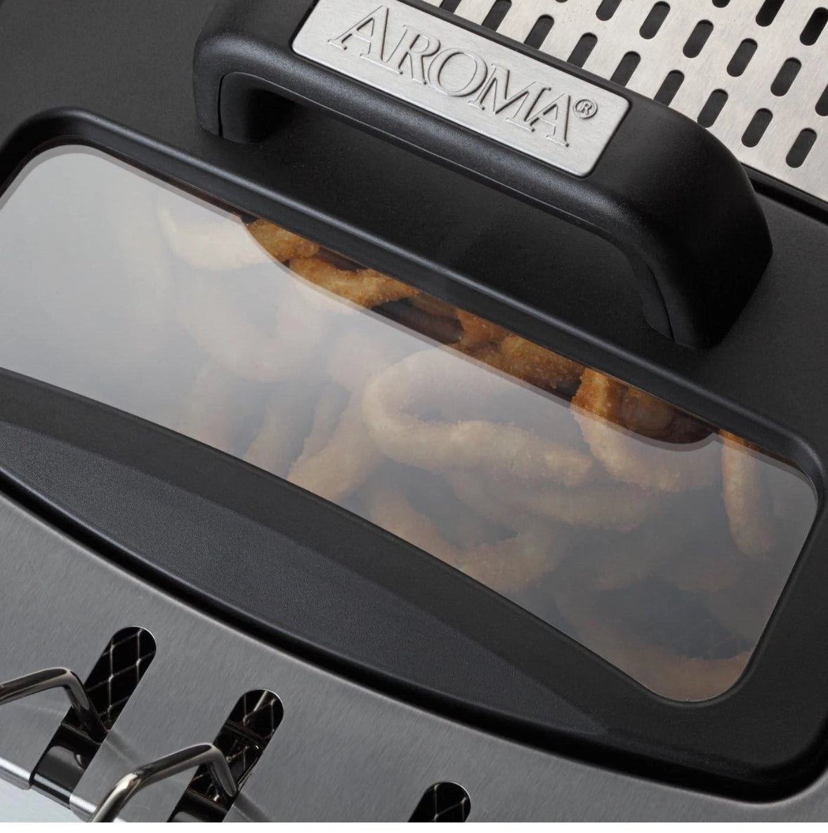 Aroma Smart Fry XL ADF-232 4-Quart Digital Deep Fryer