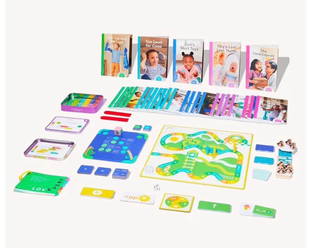 Lovevery The Reading Skill Set For 1st & 2nd Grade Includes 3 Games & per 27 Books: Part 3-NEW!