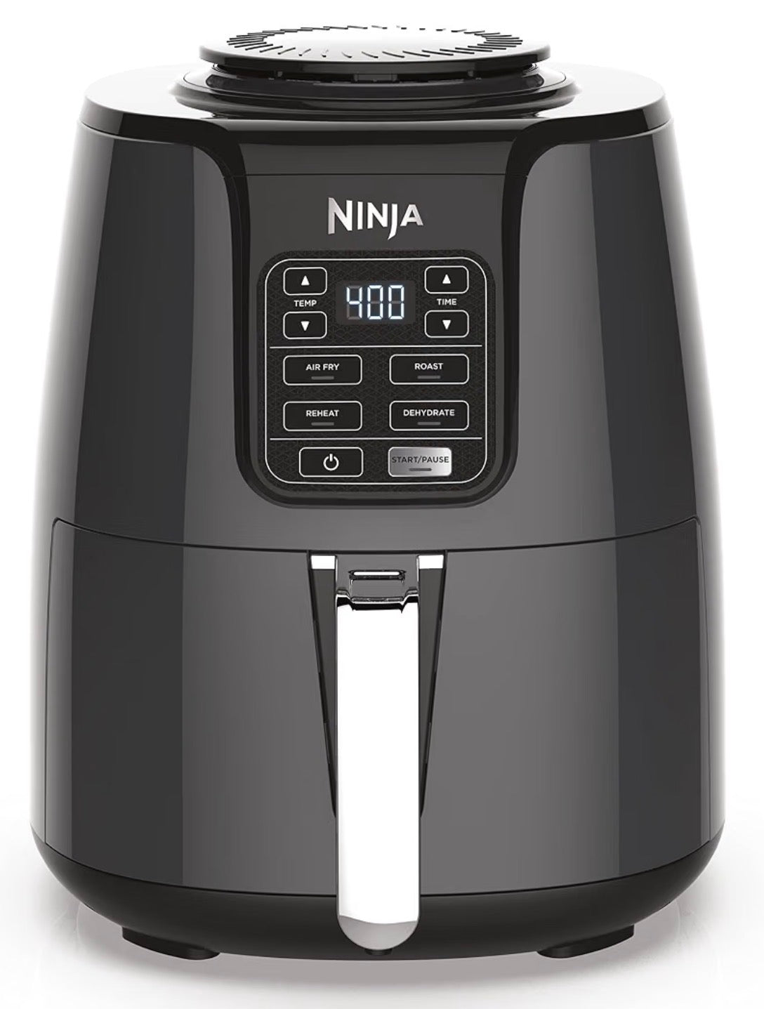 Ninja AF101 4QT Air Fryer 4-in-1 Roast Crisp Reheat Dehydrate Grey-New!!