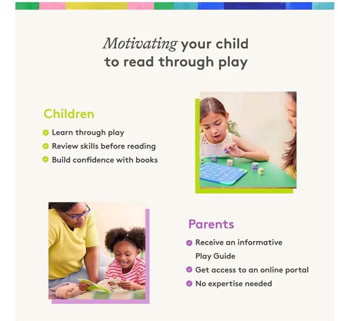 Lovevery The Reading Skill Set For 1st & 2nd Grade Includes 3 Games & per 27 Books: Part 3-NEW!