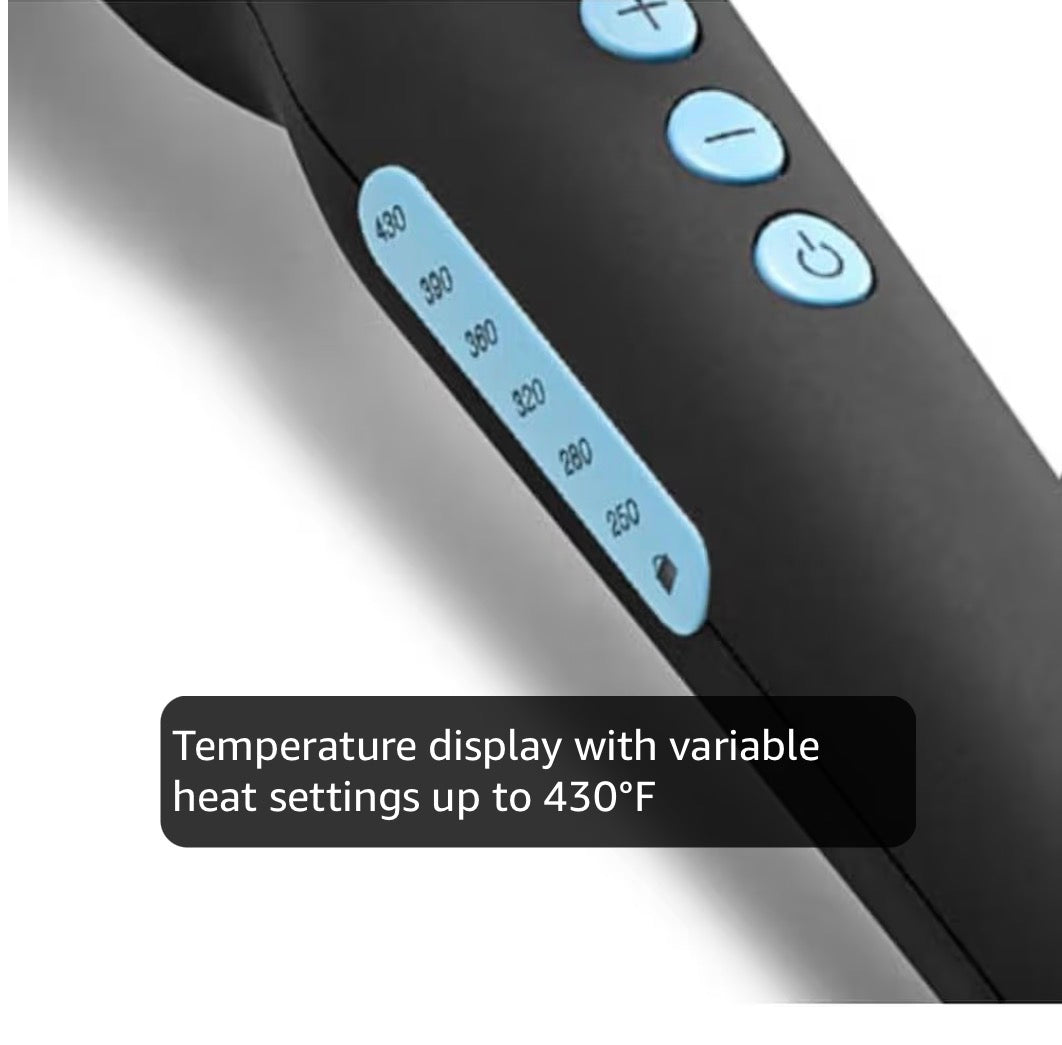 Bio Ionic 1 1/2” Long Barrel Curling Iron, Moisture Heat Technology & NanoIonic MX-New!!