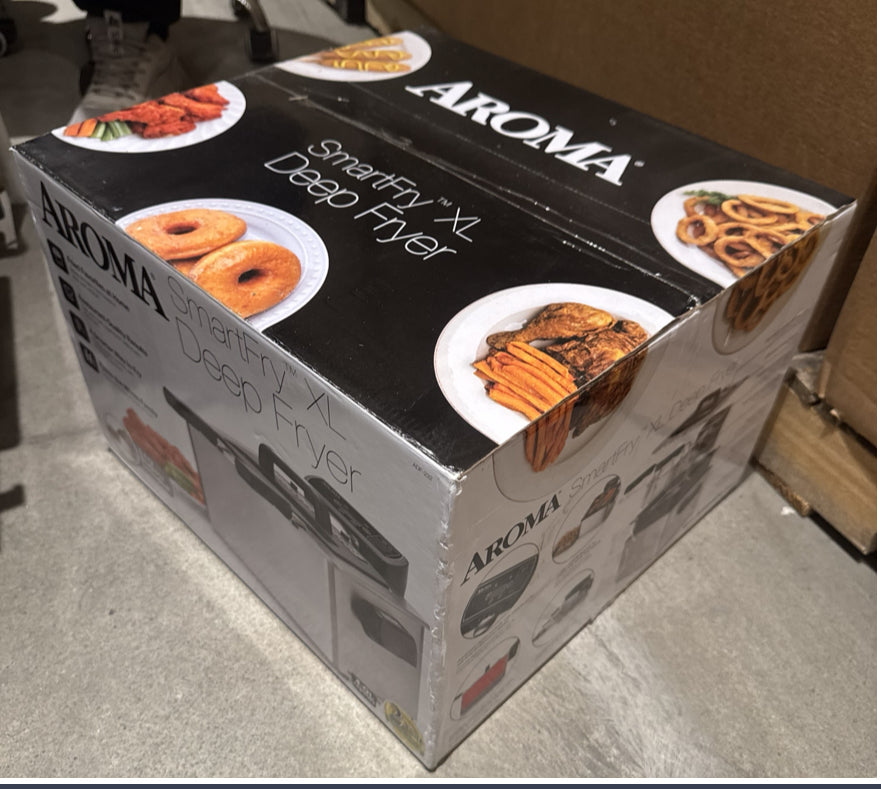 Aroma Smart Fry XL ADF-232 4-Quart Digital Deep Fryer