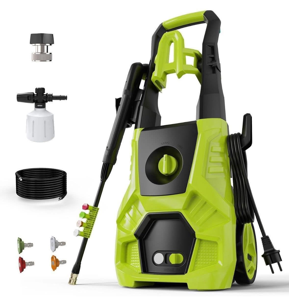 Decoktool 120V Electric
Pressure Washer 4800PSI
3.0GPM Power Washer 4
Nozzles & Foam Cannon-NEW!