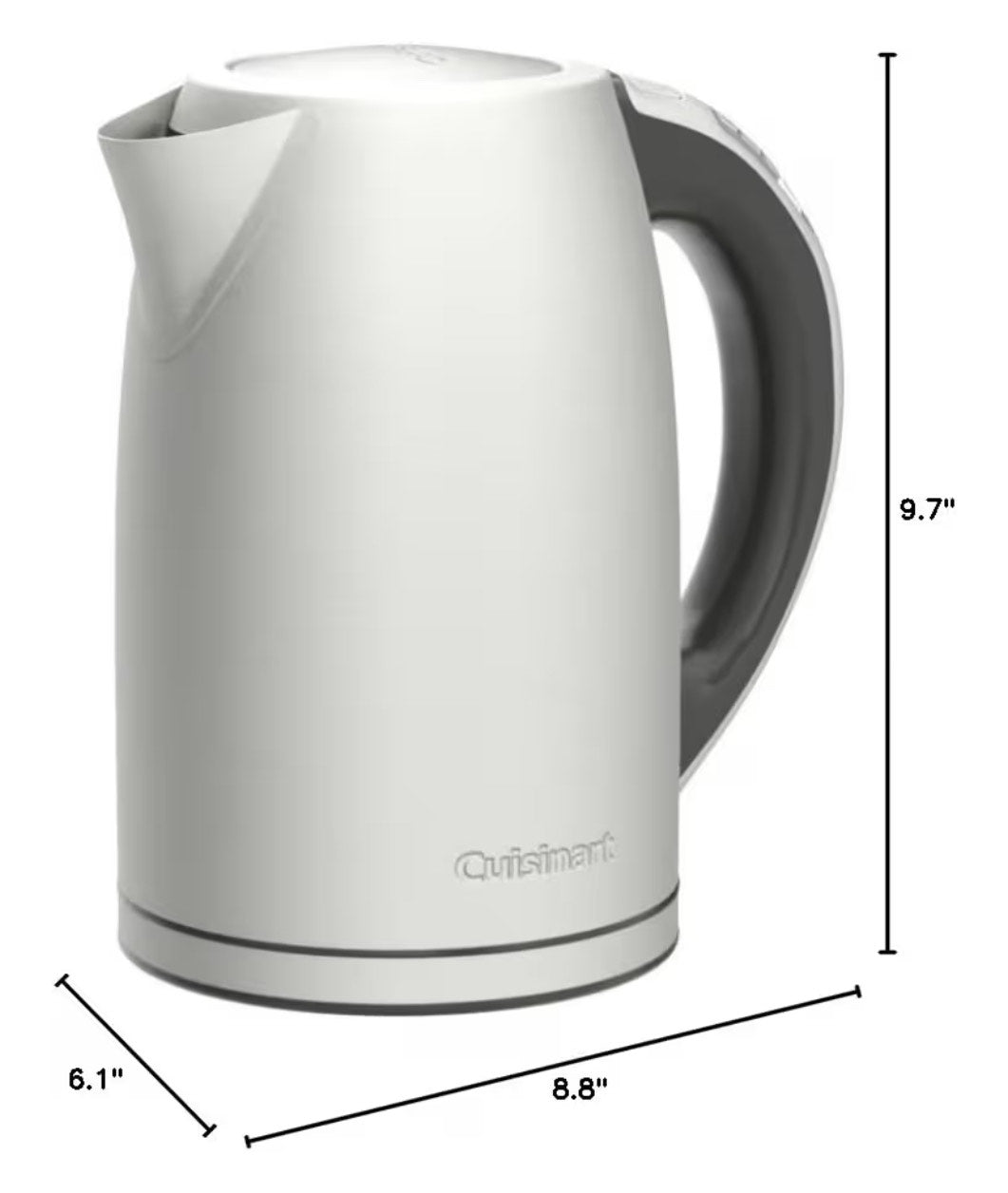 Cuisinart 1.7-Liter Stainless Steel Cordless Electric Kettle with 6 Preset Temperatures
