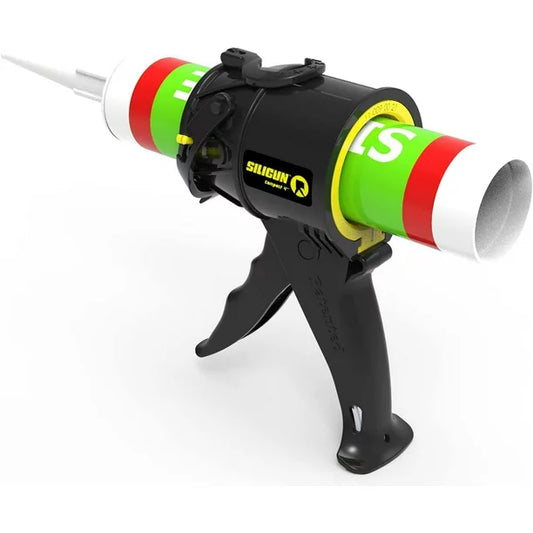 SILIGUN-4” Compact Heavy-Duty Drip-Free Caulking Gun Tool for 10 Oz Tubes