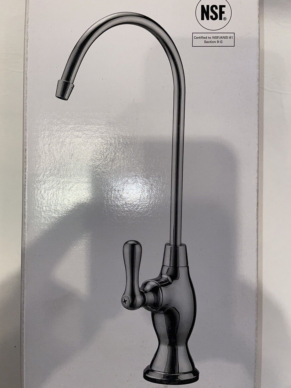 Designer Single-Handle Water Dispenser Faucet With Non Air Gap In Brushed Nickel