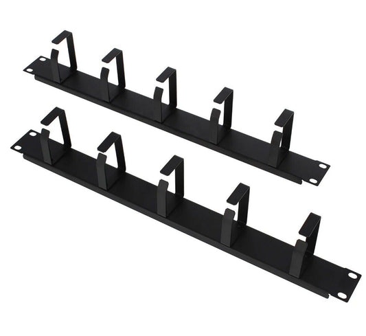 BISupply Cable Management Under Desk Wire Tray - 2-Pack Cord Organizer