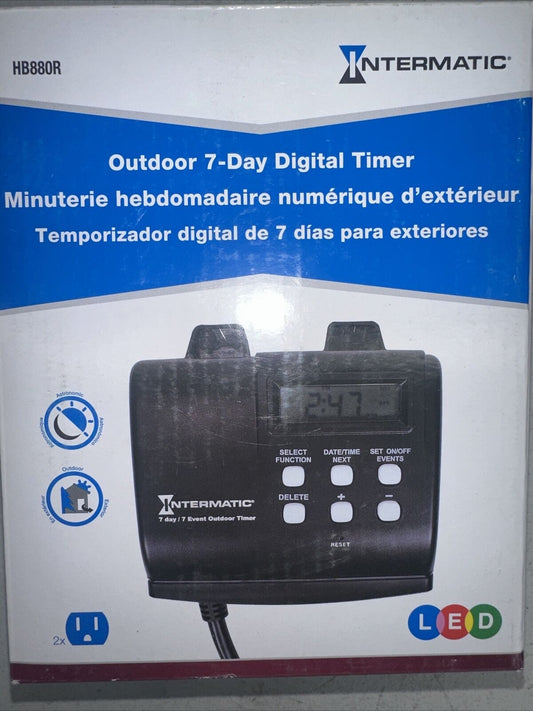 Intermatic HB880R Outdoor 7-Day Digital Timer