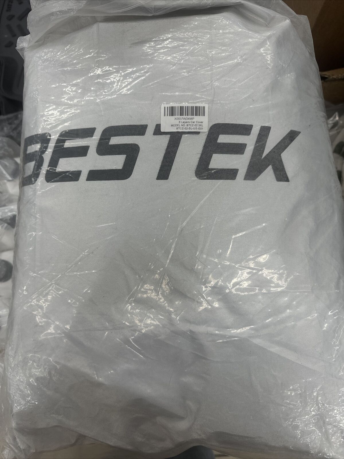 BestekCar Covers for Automobiles All Weather Waterproof 6 Layers, up to 178-inch