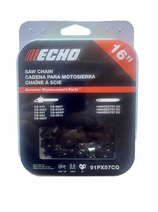 BRAND NEW!!! Echo 91PX57CQ OEM OEM 16" Chain 3/8 .050 57DL