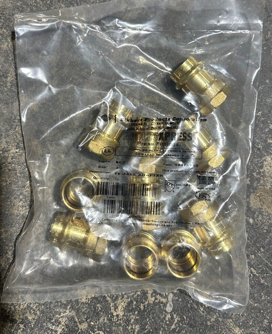 3/4 ApolloXpress female adapter 10075752 (pack of 10)