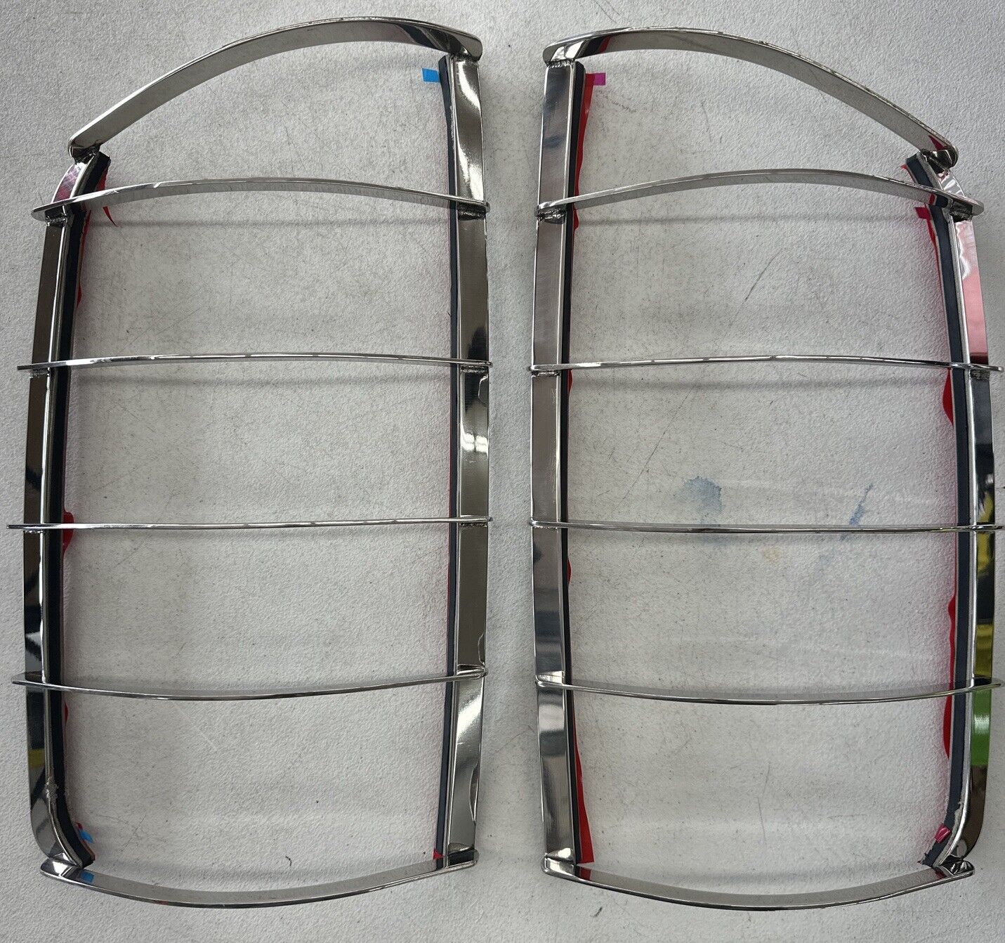 TFP981 Stainless Steel Tail Lights Guard 2002-2005 Dodge RAM 1500/2500