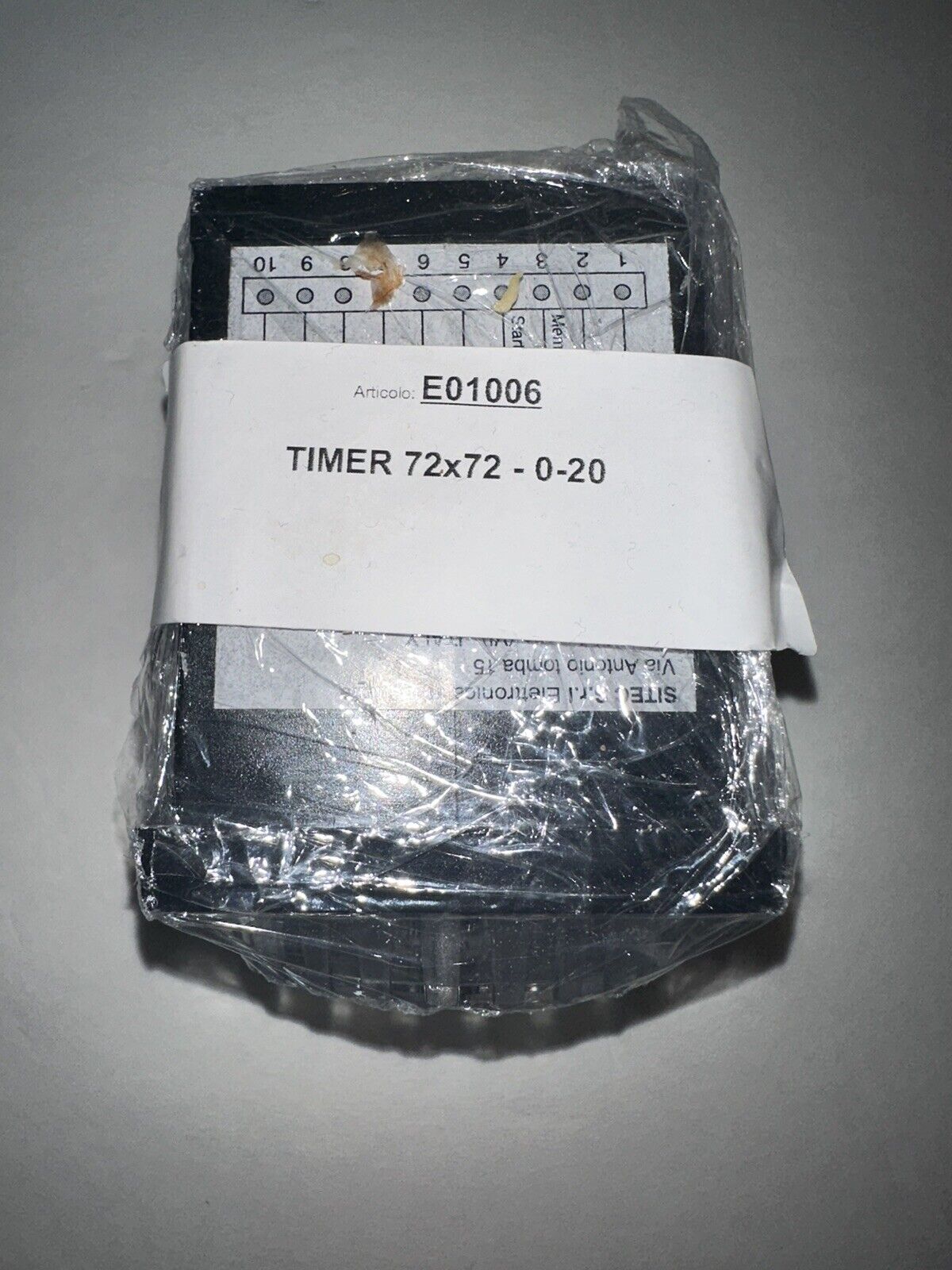 Sitec Spiral Mixer Timer 20 Minute-Brand New