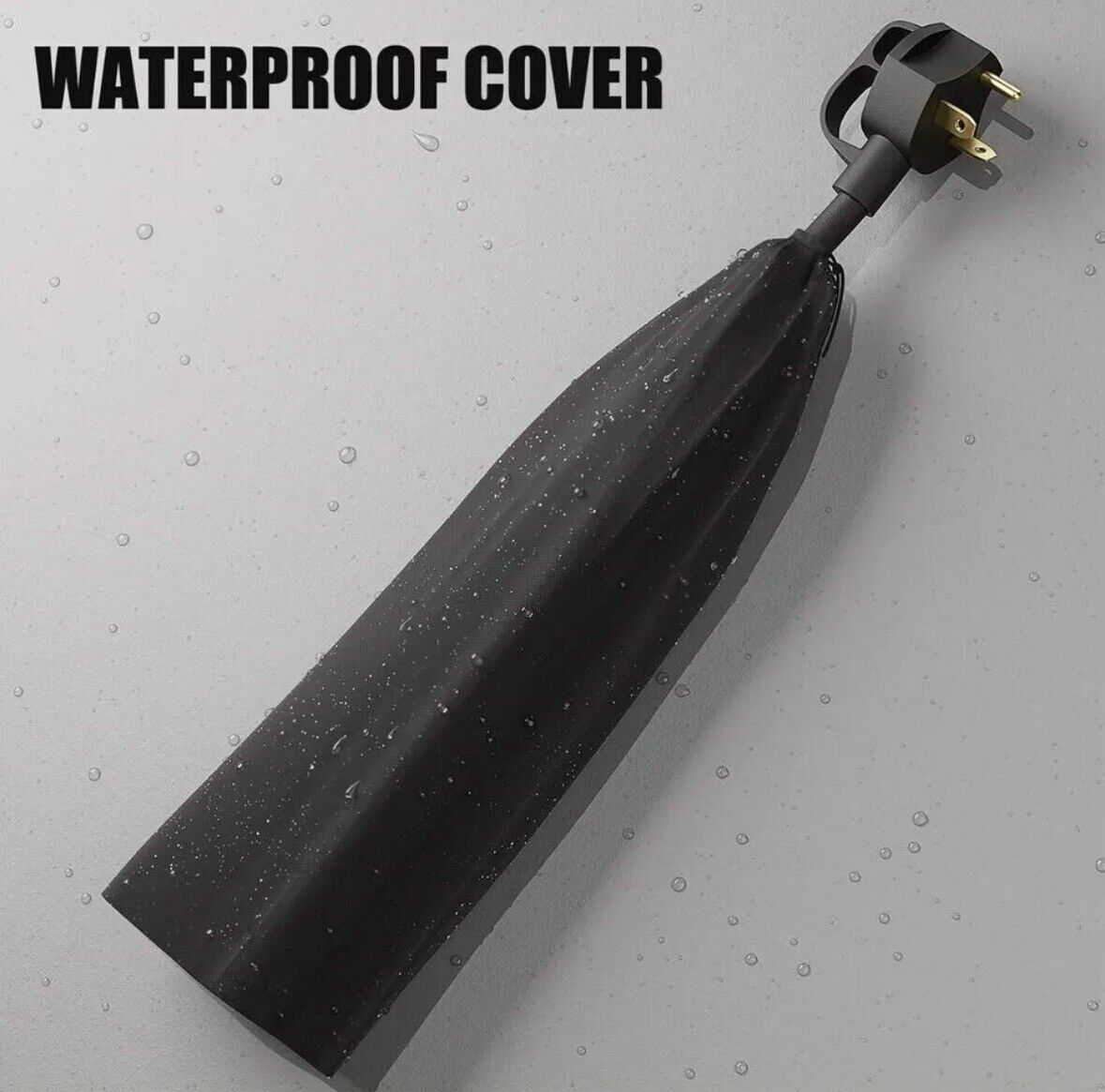 ATGFOX 30AMP RV Camper Surge Protector Waterproof Cover 3.5" LED Screen