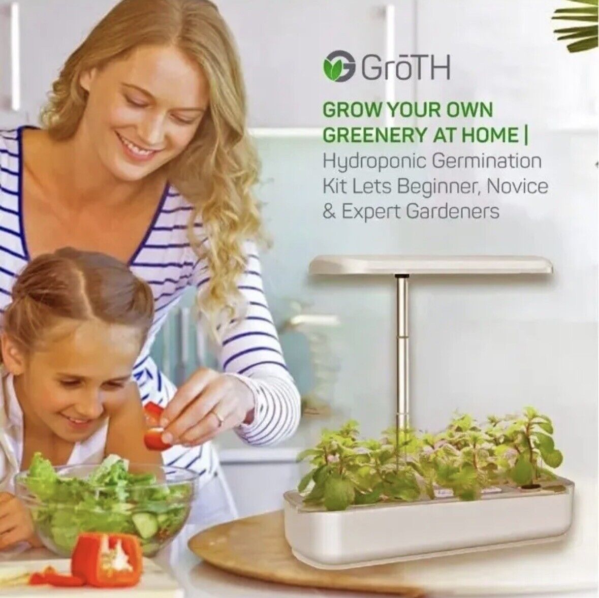 Groth Indoor Garden Hydroponic Growing System