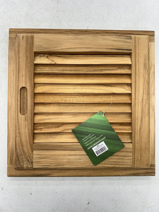 SeaTeak Boat Door w/ Frame 60722 | Teak 15 x 15 Inch RH