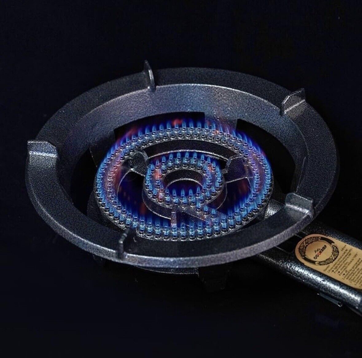 COOKAMP Propane Burner With 28000 BTU, Low Pressure Single Burner SH70-NEW!!