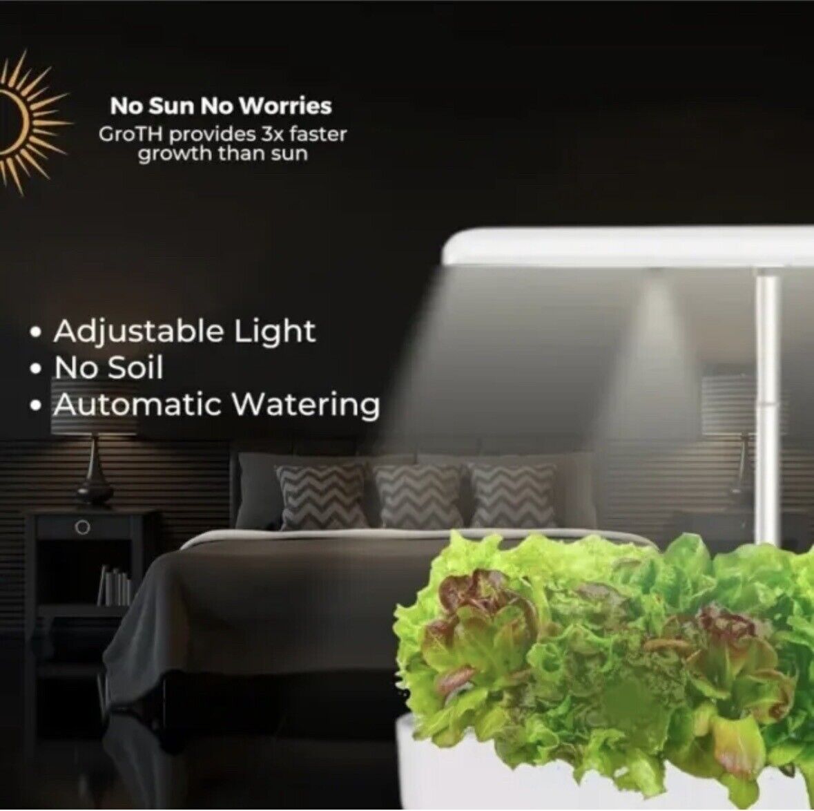 Groth Indoor Garden Hydroponic Growing System