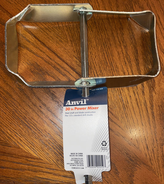 30” Anvil Power Mixer Attachment