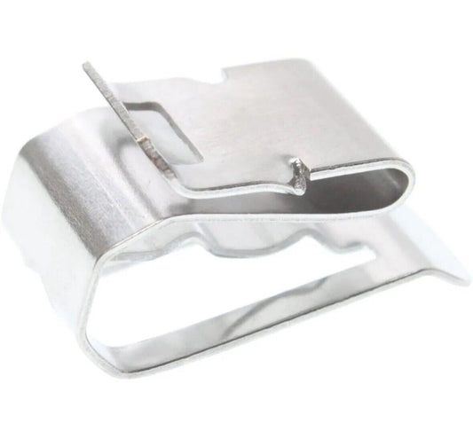 Heyco S6405 SunRunner Stainless Steel Cable/Wire Clips Package of 100