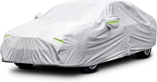 BestekCar Covers for Automobiles All Weather Waterproof 6 Layers, up to 178-inch