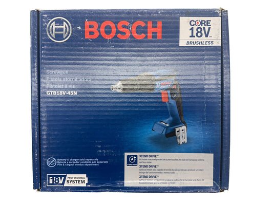 Bosch 18V Lithium Ion Brushless Screw Gun GTB18V-45N (Tool Only)