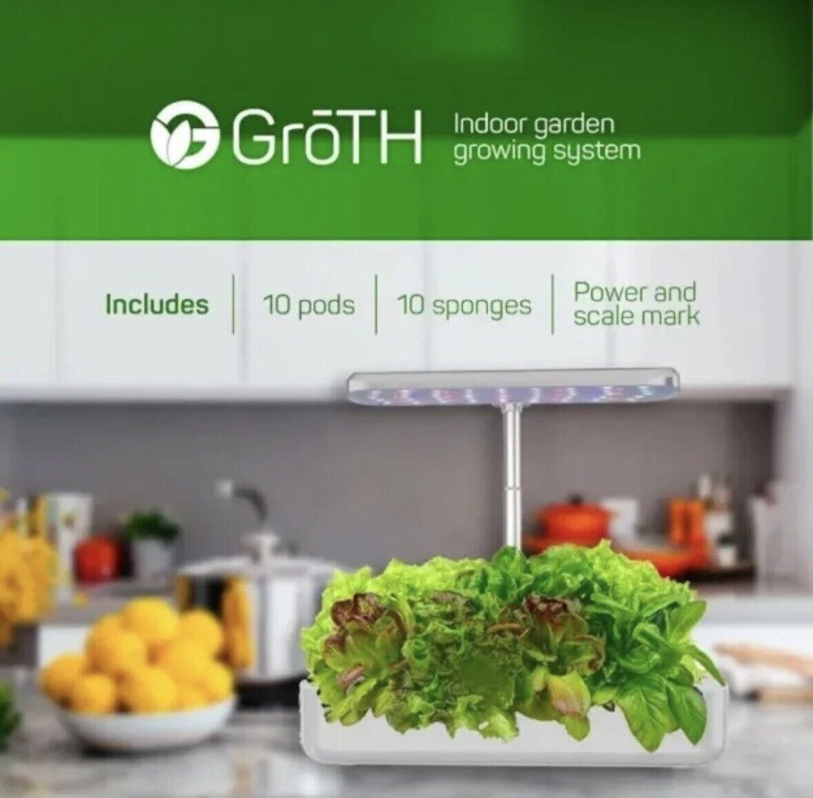 Groth Indoor Garden Hydroponic Growing System