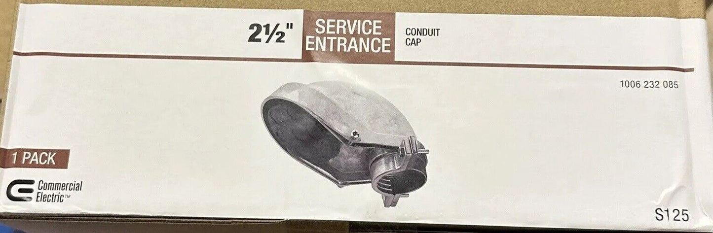 Commercial Electric 2-1/2 in. Service Entrance (SE) Conduit Entrance Cap