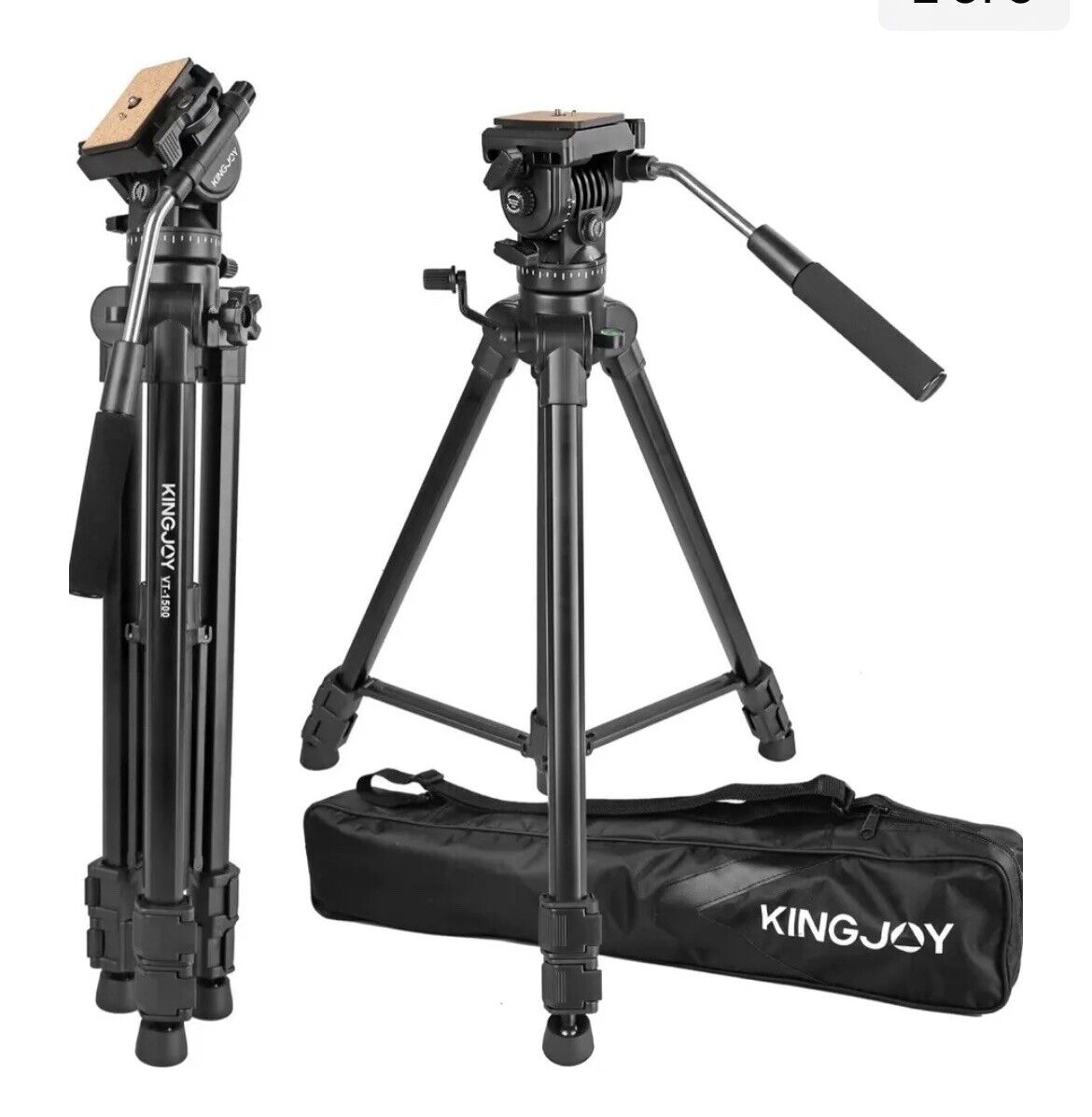 King Joy Professional video Tripod VT-1500