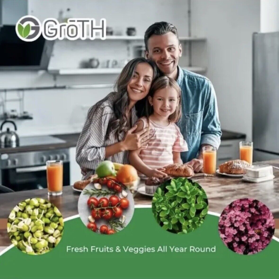 Groth Indoor Garden Hydroponic Growing System