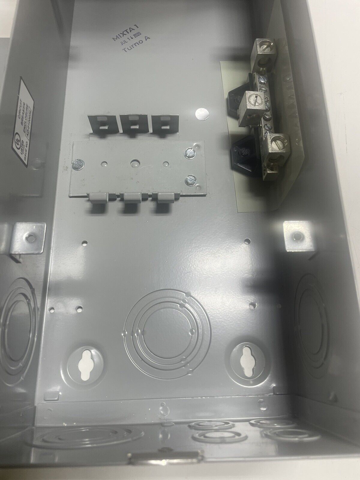 SIEMENS WB3100 100A 3-Phase 4-Wire NEMA 3R Enclosure