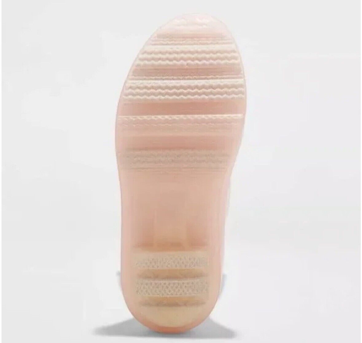 Cat And Jack Pink Glimmer Translucent Shimmer Rain Boots WATERPROOF Size 13