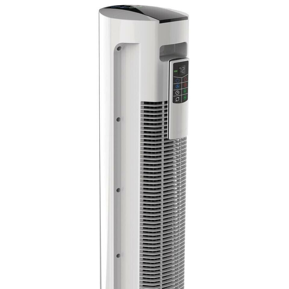 Lasko Ceramic Space Heater Fan Combo Tower Remote Control Automatic Shutoff