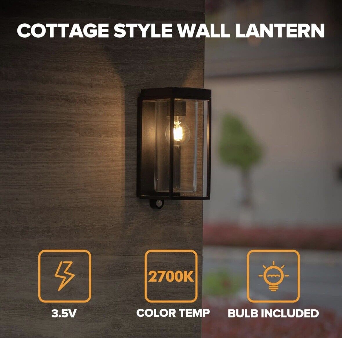 2 Pack Solar Motion Sensor Light Outdoor Dusk To Dawn Modern Wall Sconce Alum
