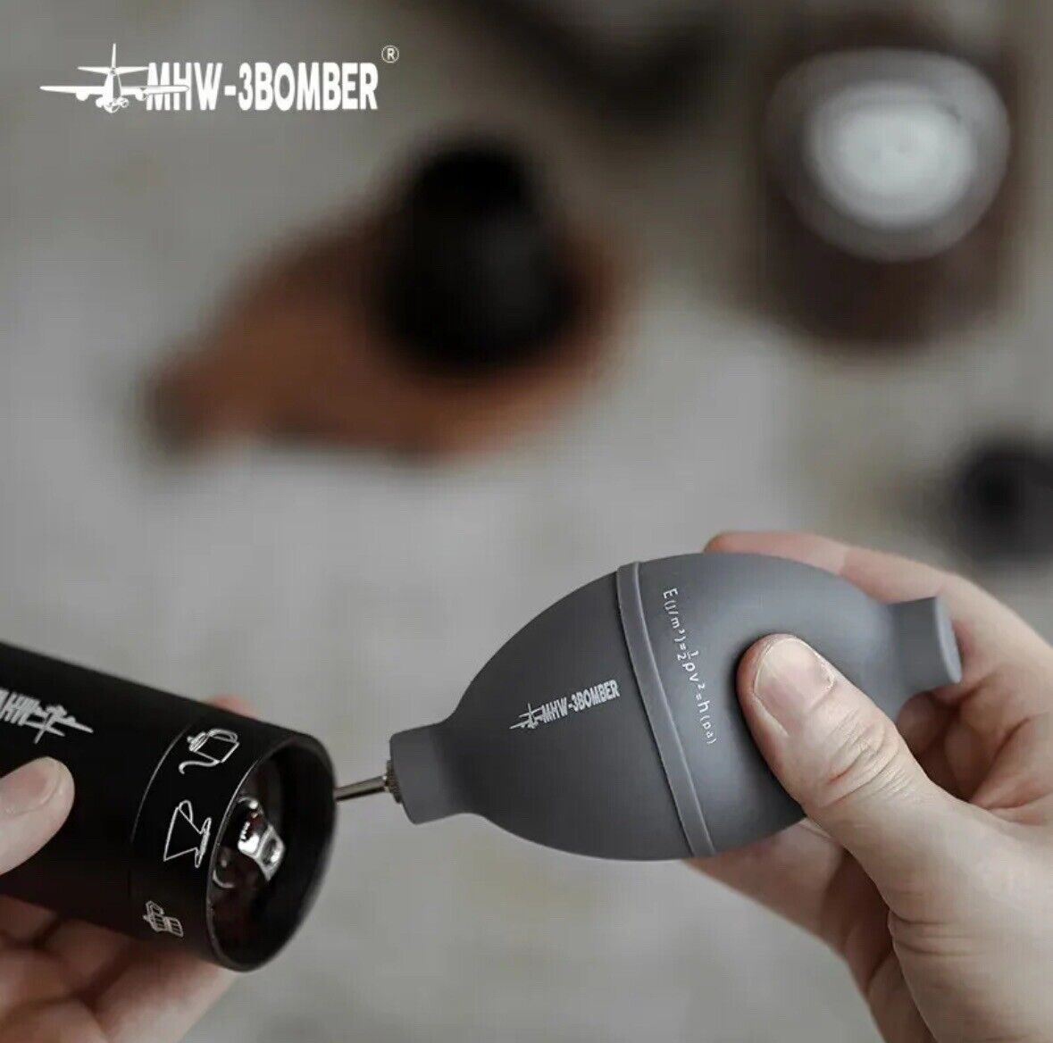 Air Blaster Coffee Grinder Cleaning Tool